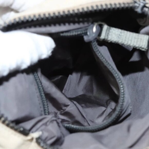 PRADA Sports Hand Bag Nylon Beige Auth ar13594 - Picture 12 of 16